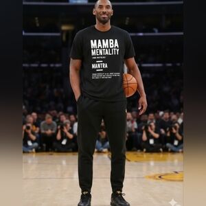 Mamba Mentality Kobe Tribute New Tee